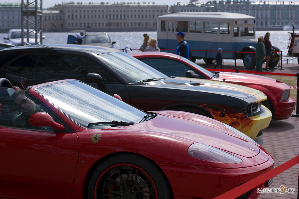 АвтоВернисаж Петропавловская крепость Санкт-Петербург май 2013